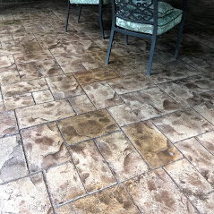 Stain Stamped Concrete 