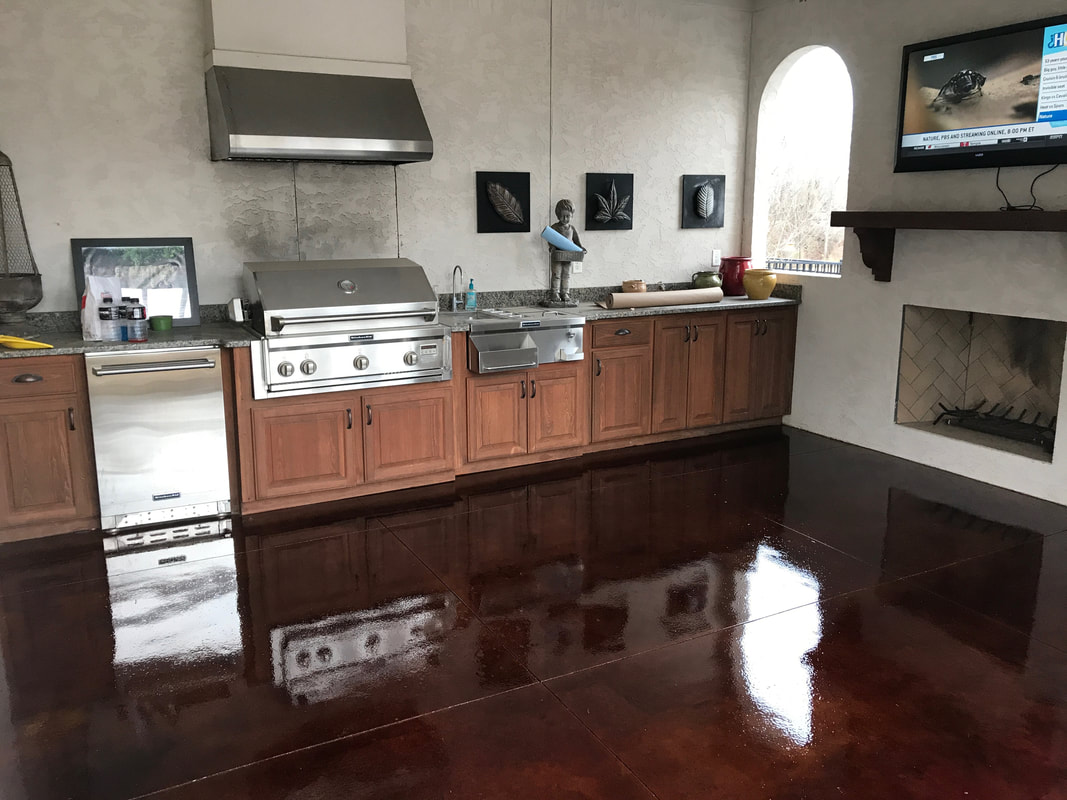 Stained Concrete 